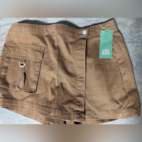 wild fable Dresses & Skirts - Wild Fable‎ dark brown Skort